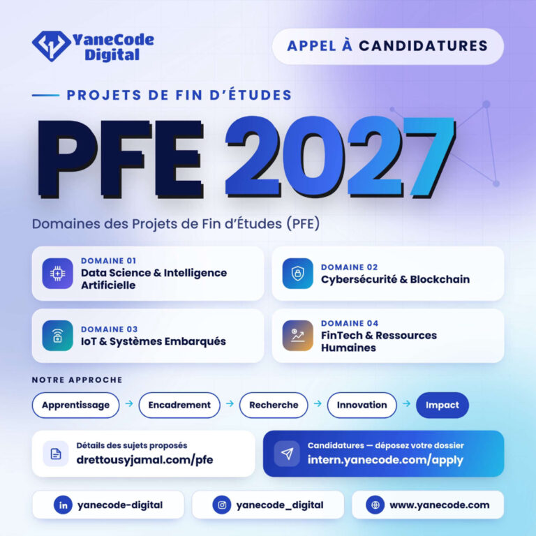 Couverture du PFE Book YaneCode Digital